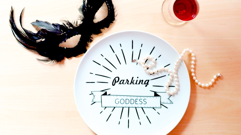 Party-Plates-Parking Goddess