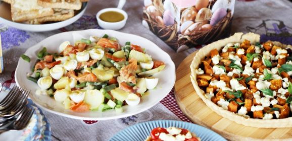 Masa de pranz in a doua zi de Pasti