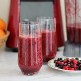 Smoothie de fructe de padure